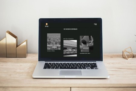 Website da Móveis Alviela